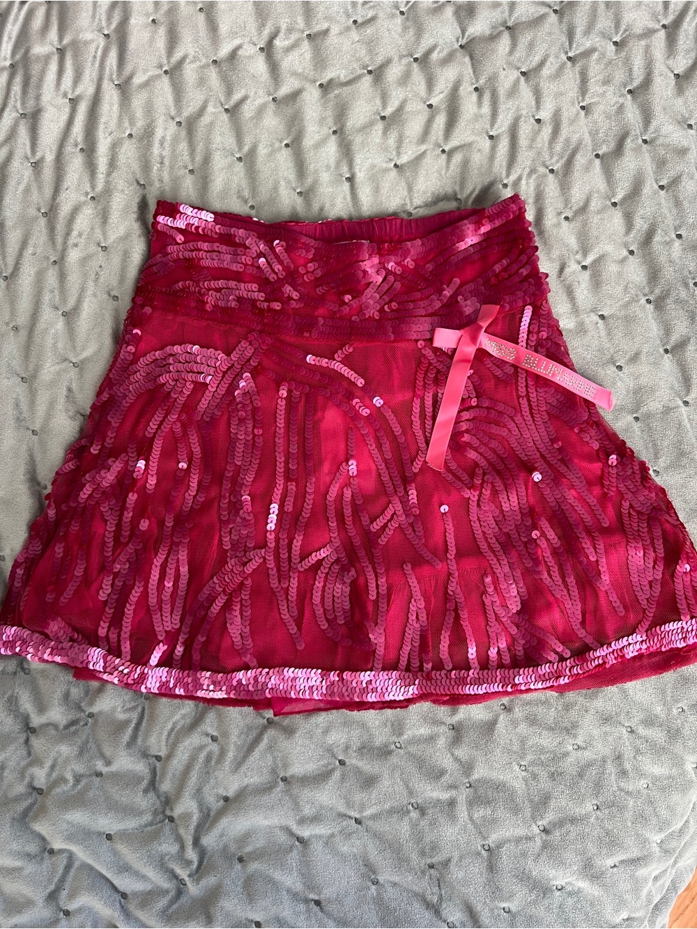 Miss Blumarine Girls Sequin Skirt Embellished Party Dance Ballet Occasion Skirt